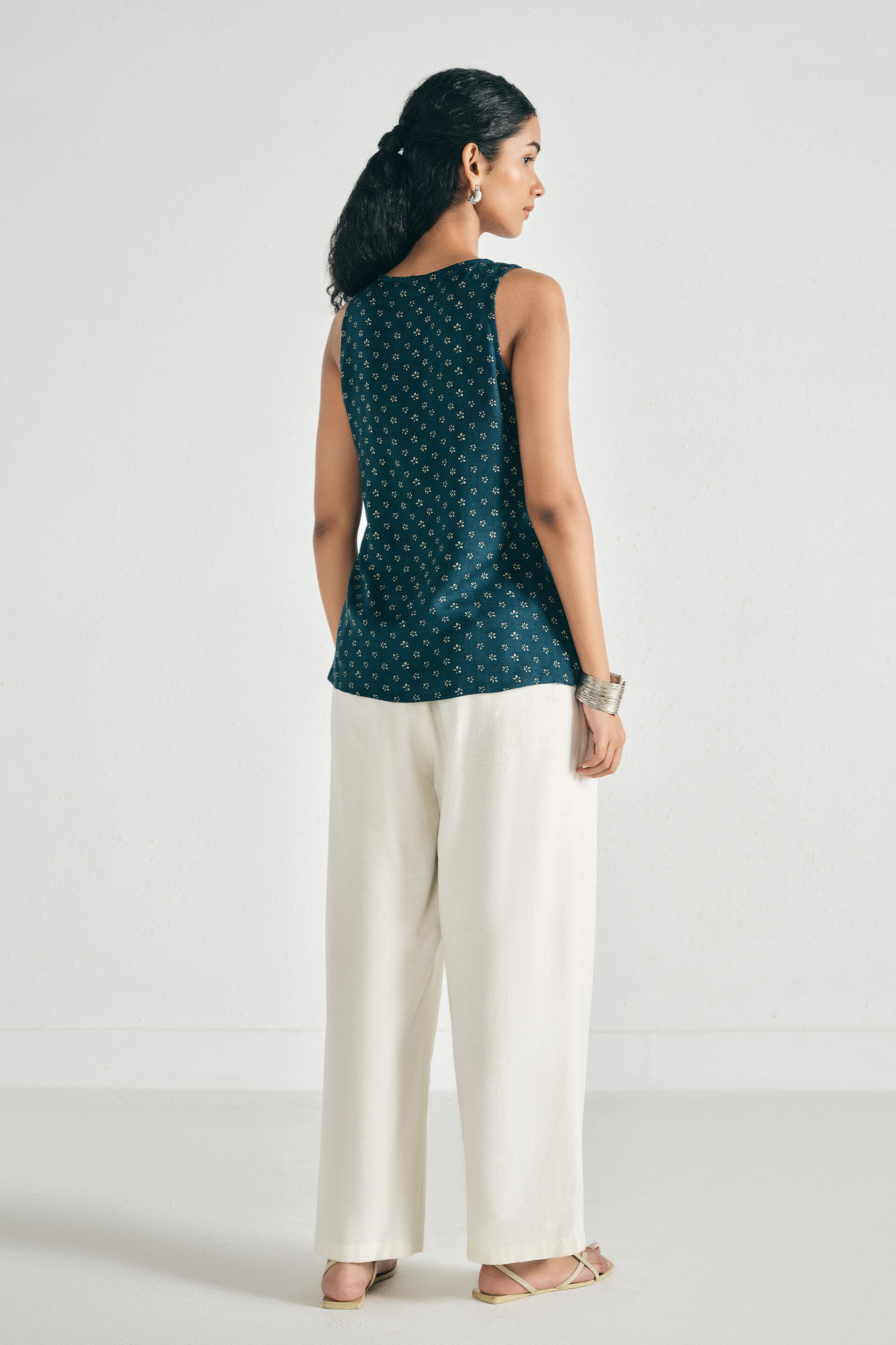 Spruha Indigo Top, Indigo, image 5